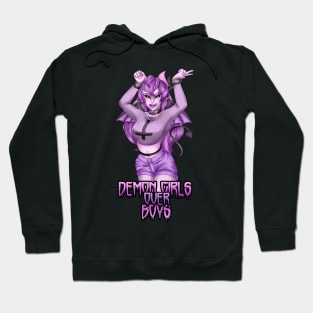 Demon Girls Over Boys Hoodie